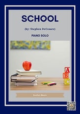 School piano sheet music cover